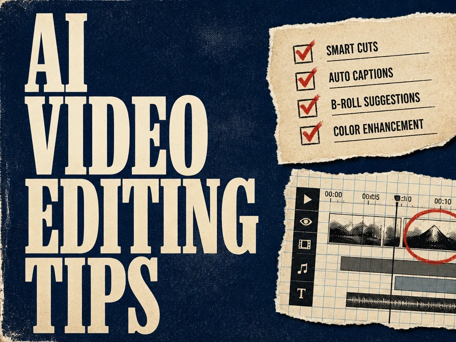 AI Video Editing Tips That Actually Save Time in Post
