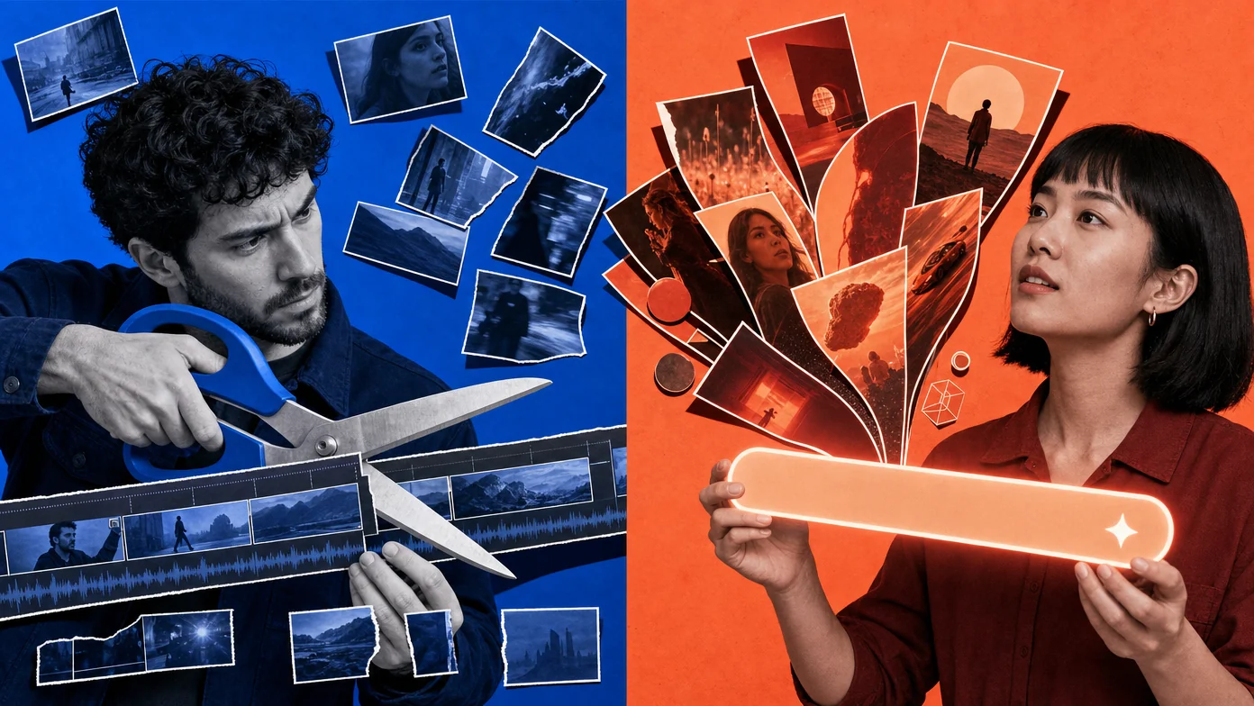 AI Video Editor vs AI Video Generator: The Difference