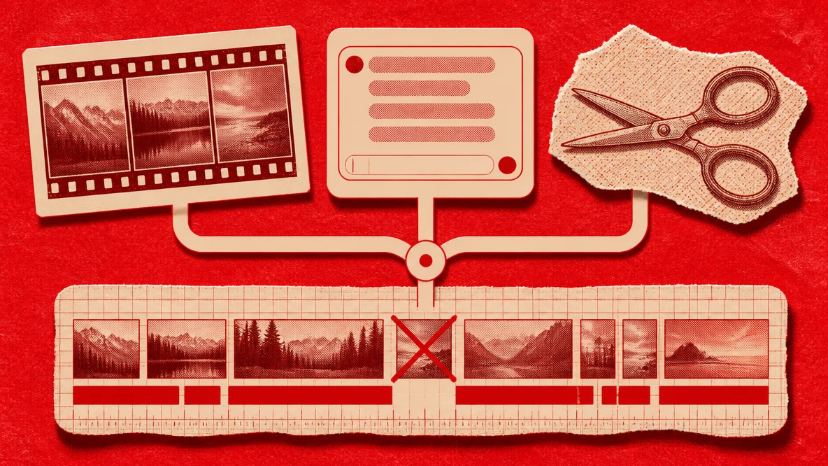 AI video generation workflow showing text prompts, AI processing, and professional video output from the best AI video generators.