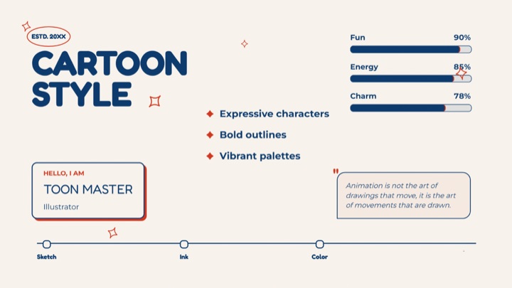 Doodle Explainer design style preview