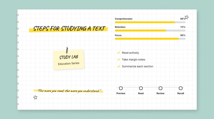 Highlighter Notebook design style preview